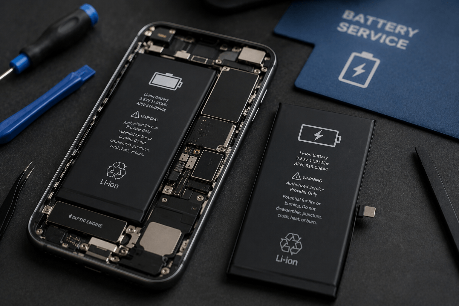 Phone battery service